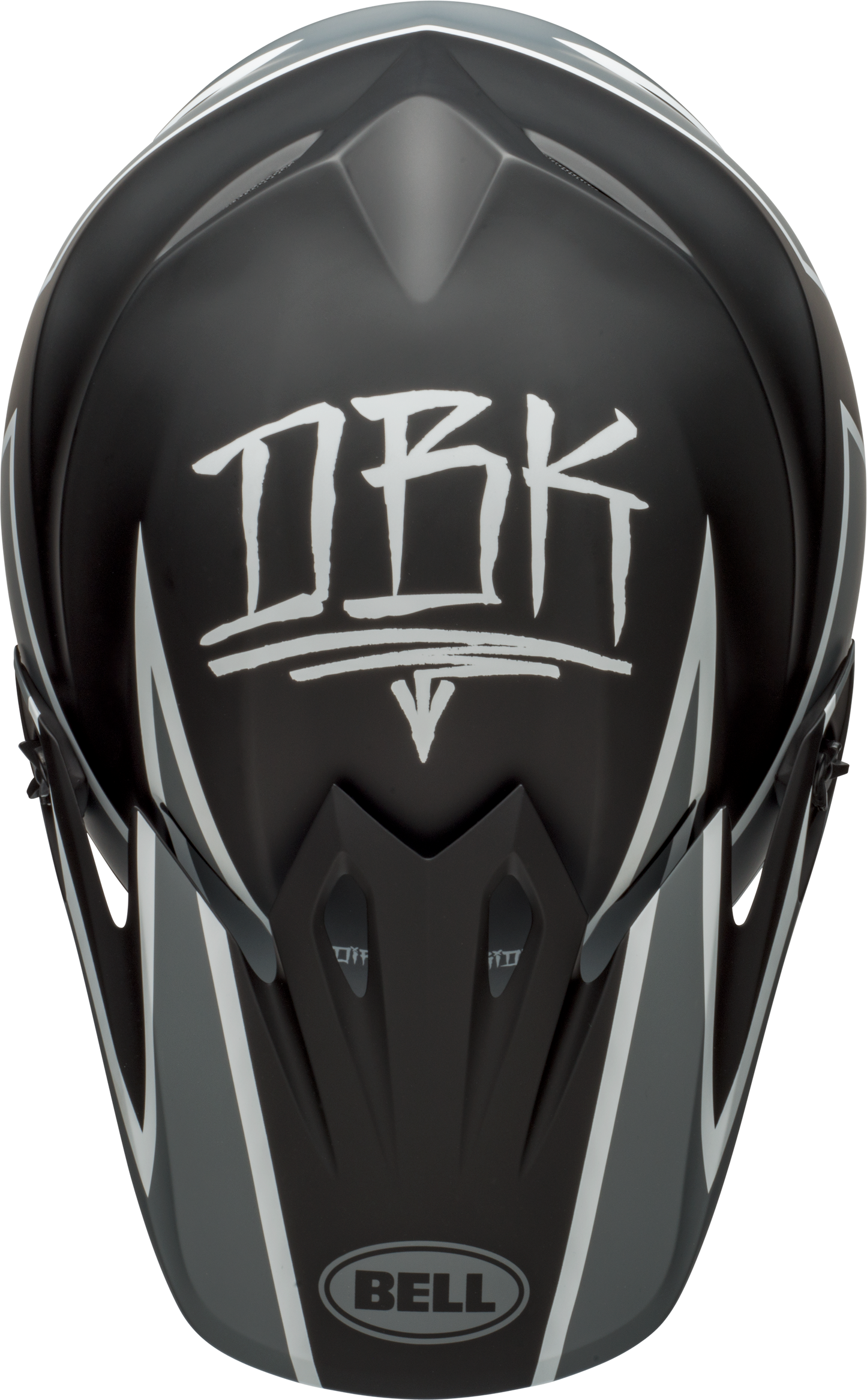 BELL 2024 MX-9 MIPS TWITCH MATTE BLACK/GREY/WHITE HELMET