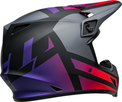 BELL 2024 MX-9 MIPS ALTER EGO MATTE BLACK/RED HELMET