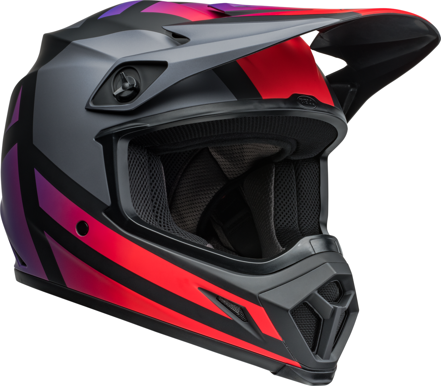 BELL 2024 MX-9 MIPS ALTER EGO MATTE BLACK/RED HELMET