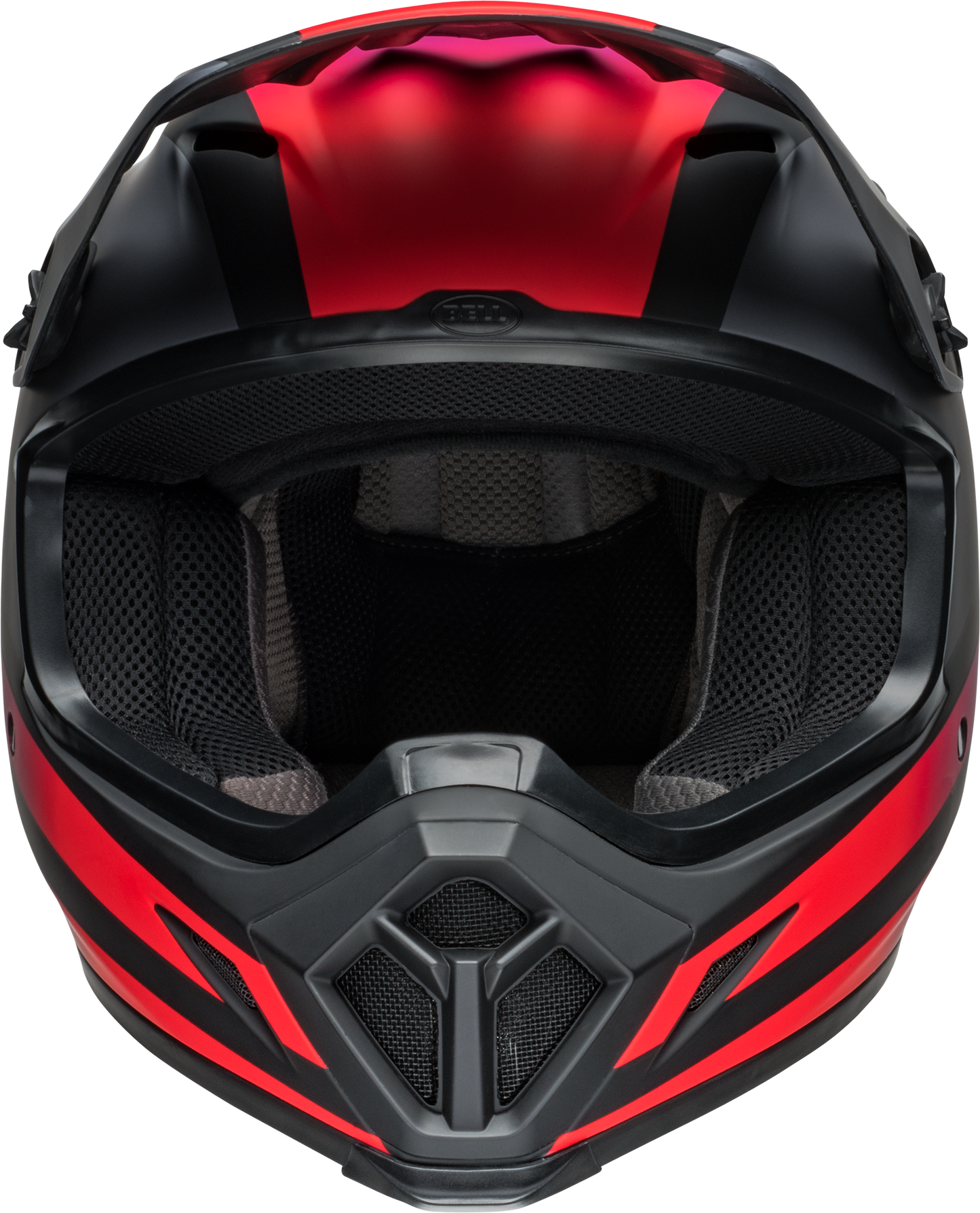 BELL 2024 MX-9 MIPS ALTER EGO MATTE BLACK/RED HELMET