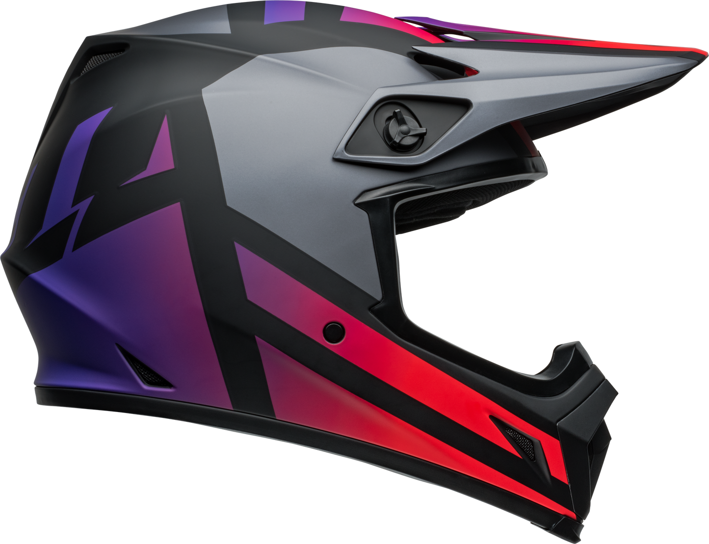 BELL 2024 MX-9 MIPS ALTER EGO MATTE BLACK/RED HELMET