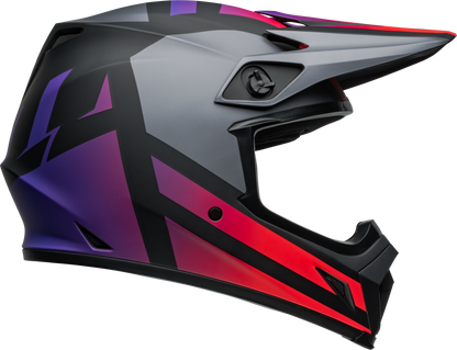 BELL 2024 MX-9 MIPS ALTER EGO MATTE BLACK/RED HELMET