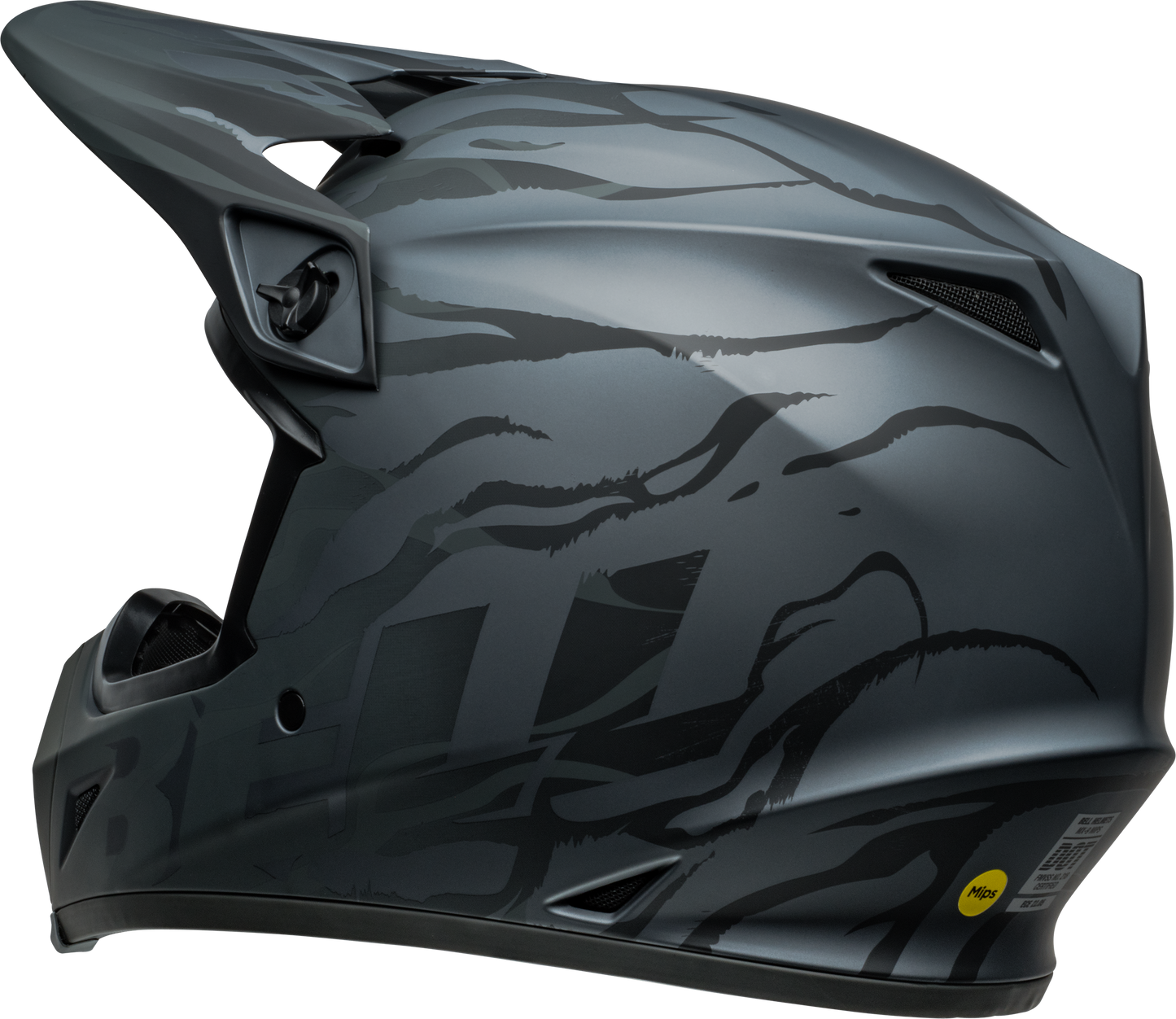 BELL 2024 MX-9 MIPS DECAY MATTE BLACK HELMET