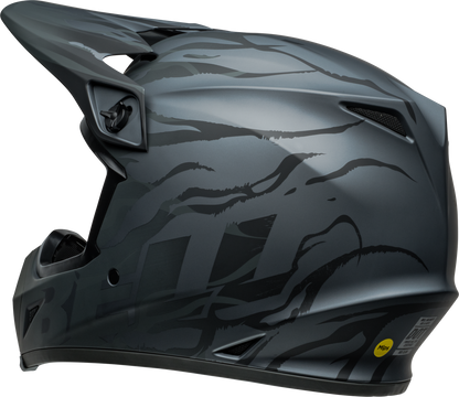 BELL 2024 MX-9 MIPS DECAY MATTE BLACK HELMET