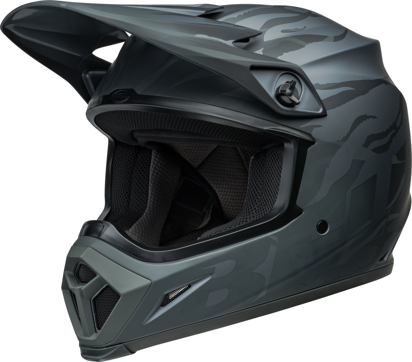 BELL 2024 MX-9 MIPS DECAY MATTE BLACK HELMET