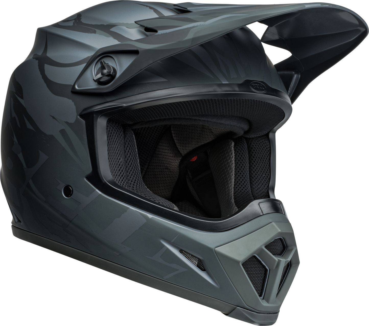 BELL 2024 MX-9 MIPS DECAY MATTE BLACK HELMET