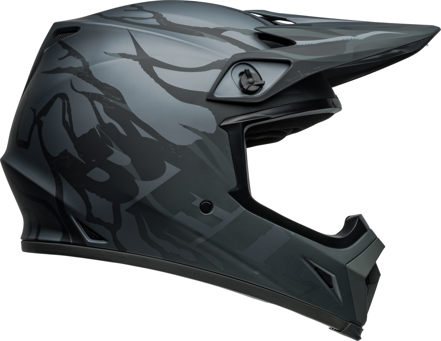 BELL 2024 MX-9 MIPS DECAY MATTE BLACK HELMET