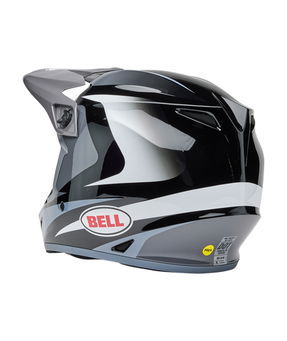 BELL 2025 MX-9 MIPS JACKAL BLACK/WHITE HELMET