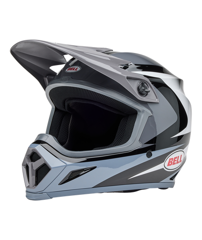 BELL 2025 MX-9 MIPS JACKAL BLACK/WHITE HELMET