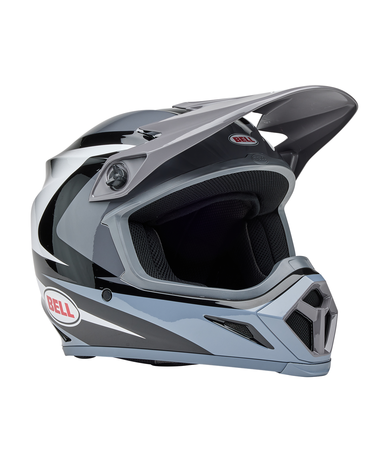 BELL 2025 MX-9 MIPS JACKAL BLACK/WHITE HELMET