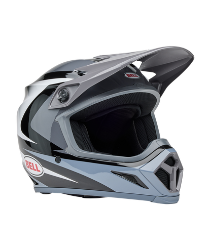 BELL 2025 MX-9 MIPS JACKAL BLACK/WHITE HELMET