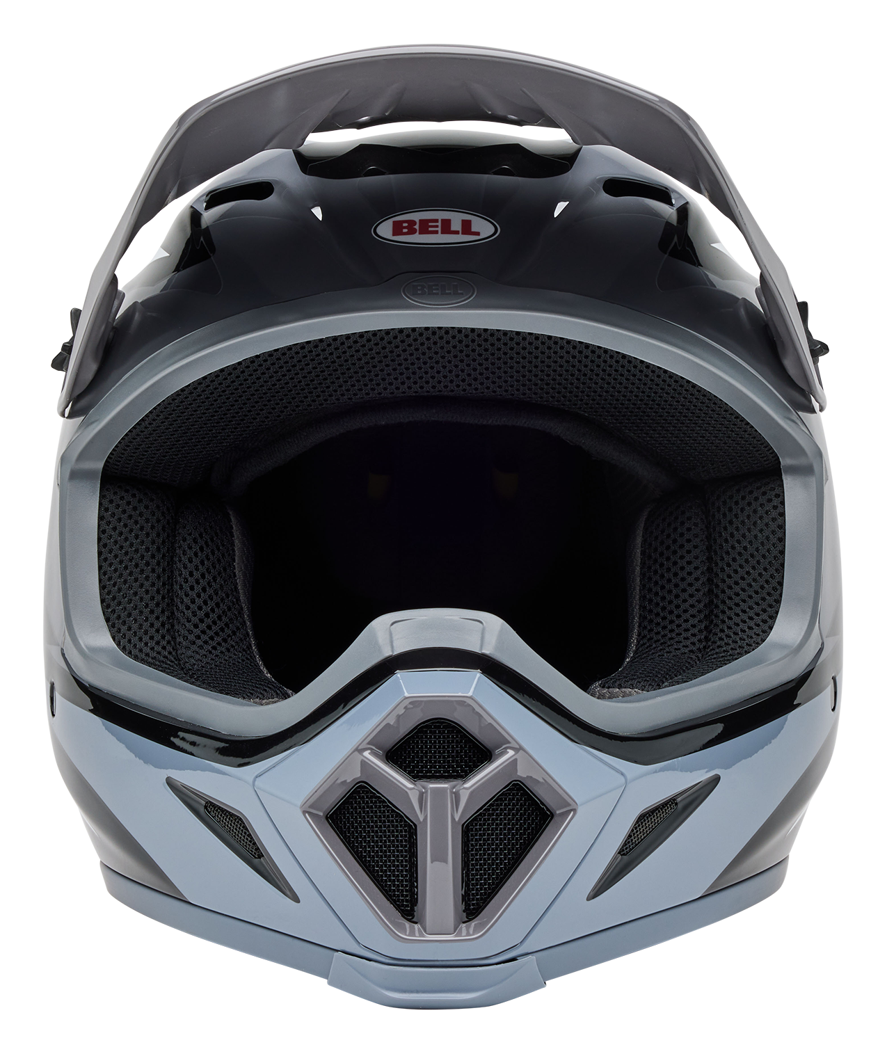 BELL 2025 MX-9 MIPS JACKAL BLACK/WHITE HELMET