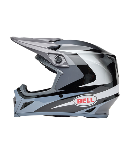 BELL 2025 MX-9 MIPS JACKAL BLACK/WHITE HELMET