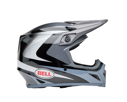 BELL 2025 MX-9 MIPS JACKAL BLACK/WHITE HELMET