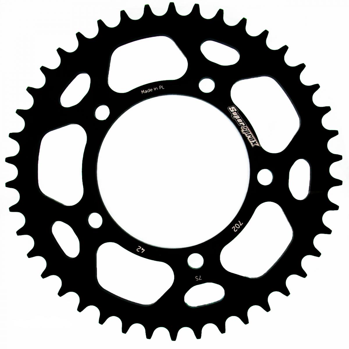 SUPERSPROX REAR SPROCKET BLACK ALLOY KTM SX/SX-F 90-25