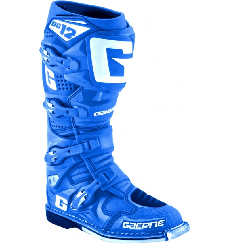 GAERNE 2024 SG12 SOLID BLUE BOOTS