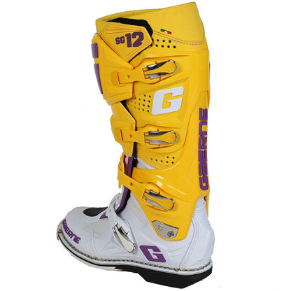 GAERNE 2024 LIMITED EDITION SG12 WHITE/GOLD/PURPLE BOOTS