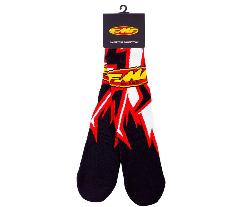 FMF SHATTER WHITE CASUAL SOCKS