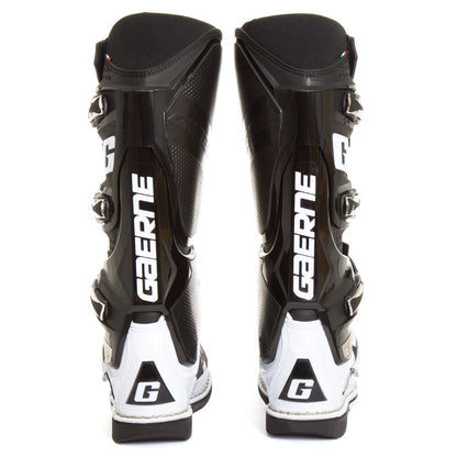 GAERNE 2024 SG12 BLACK/WHITE BOOTS