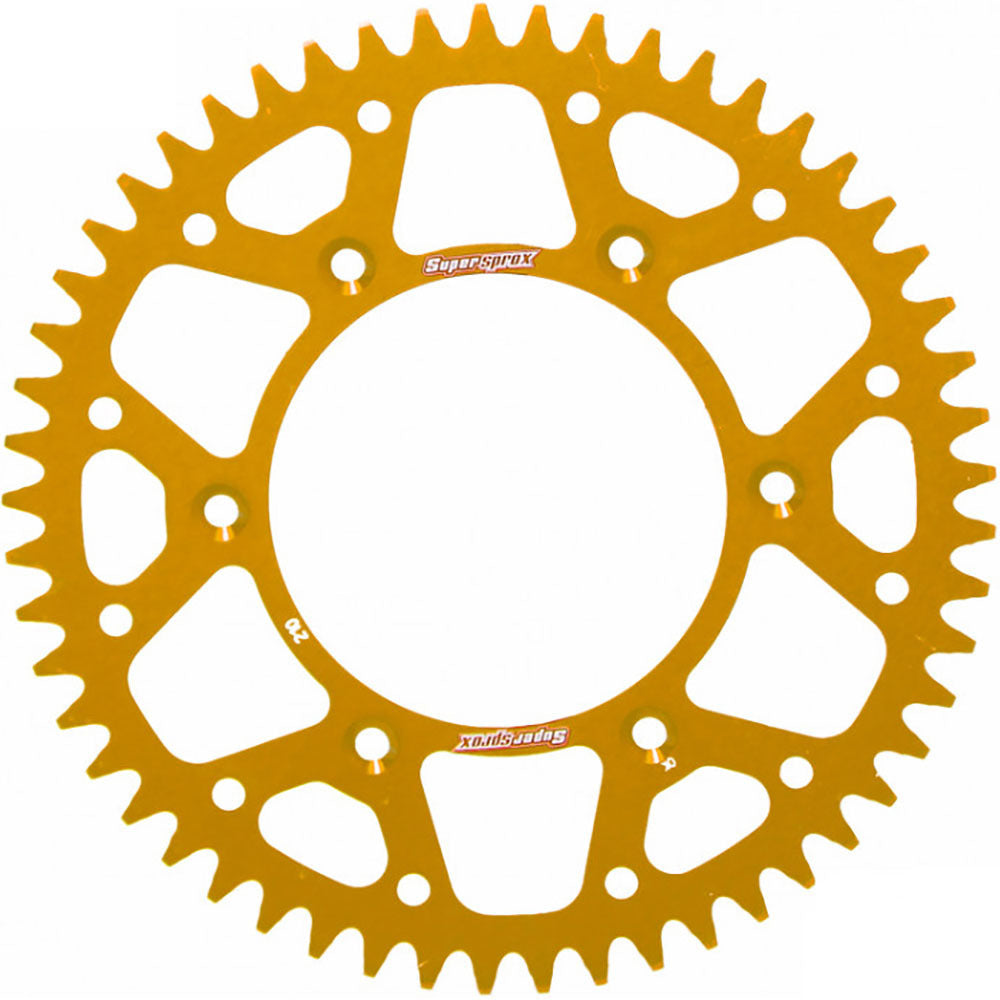 SUPERSPROX REAR SPROCKET GOLD ALLOY KAWASAKI KX125/KX250/KX250F/KX450F