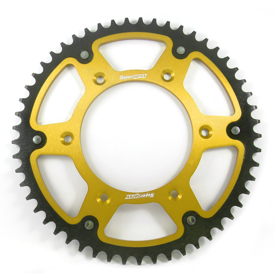 SUPERSPROX REAR SPROCKET GOLD STEALTH YAMAHA YZ125/YZ250/YZ250F/YZ450F/WR250F/WR450F