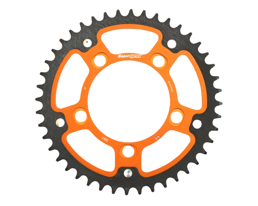 SUPERSPROX REAR SPROCKET ORANGE STEALTH HUSQVARNA FC/TC/FE/TE/FX/TX 14-24