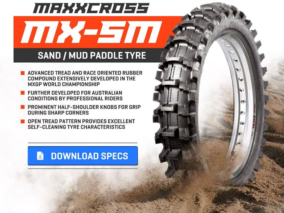 MAXXIS MAXXCROSS MX-SM 110/90-19 SAND-MUD TYRE