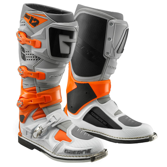 GAERNE 2024 SG12 ORANGE/GREY/WHITE BOOTS