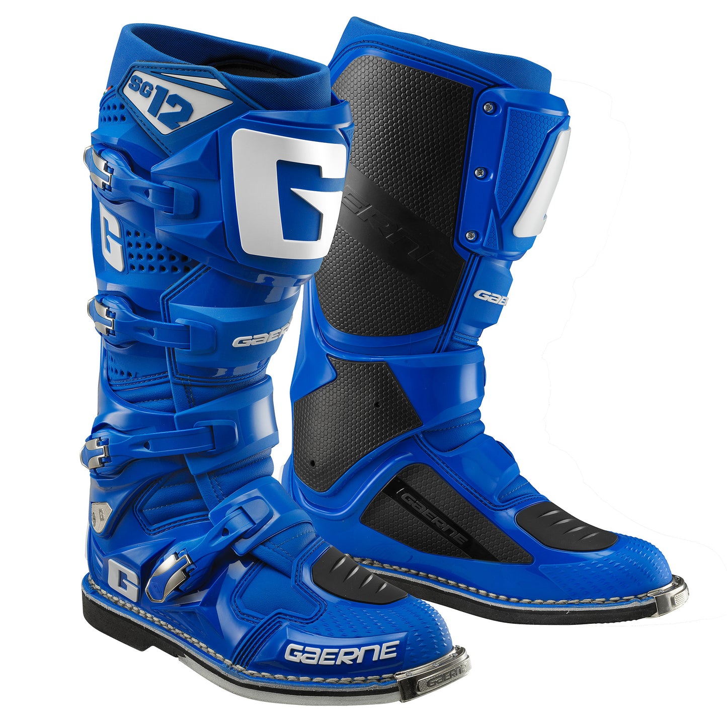 GAERNE 2024 SG12 SOLID BLUE BOOTS